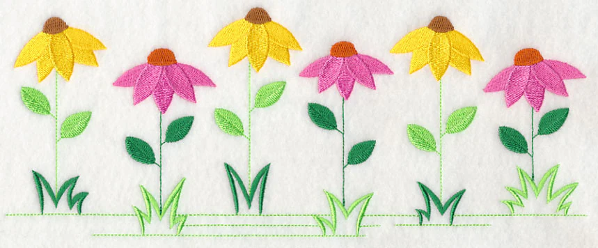 Country Charm Border - Coneflower - Image 6