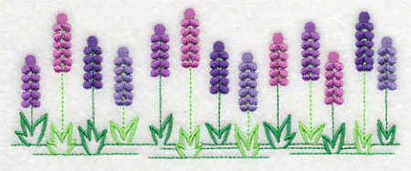 Country Charm Border - Lavender - Image 4
