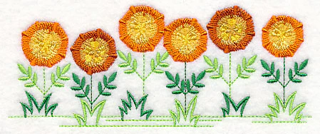 Country Charm Border - Marigold - Image 4