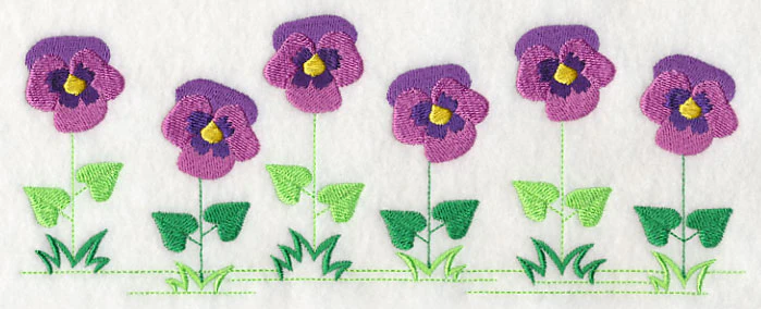 Country Charm Border - Pansy - Image 2