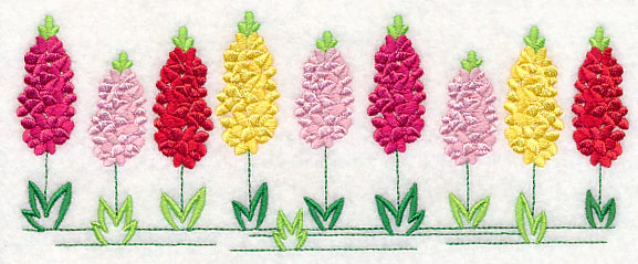 Country Charm Border - Snapdragons - Image 3