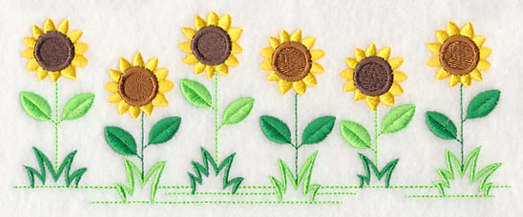 Country Charm Border - Sunflower - Image 3