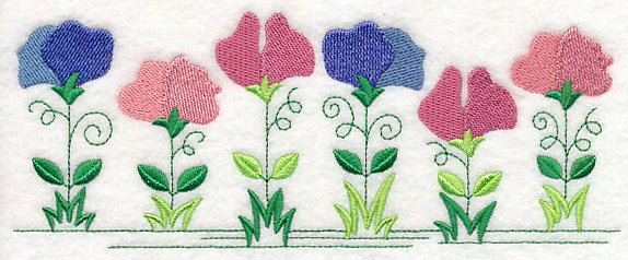Country Charm Border - Sweet Pea - Image 3