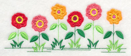 Country Charm Border - Zinnia - Image 4