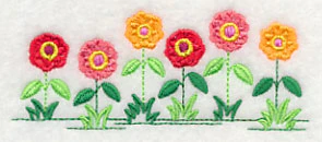 Country Charm Border - Zinnia - Image 5