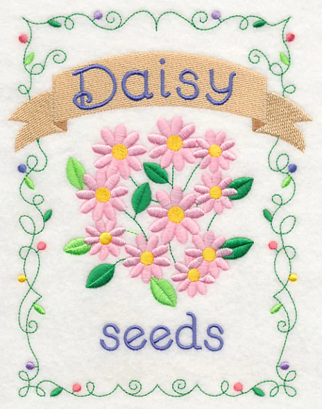 Country Charm Seed Packet - Daisy - Image 2