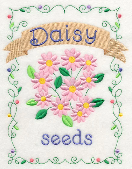 Country Charm Seed Packet - Daisy - Image 3