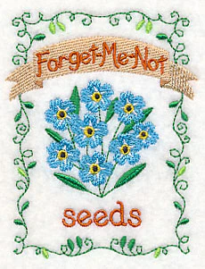 Country Charm Seed Packet - Forget-Me-Not - Image 5