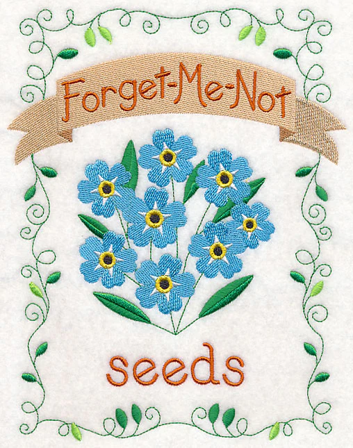 Country Charm Seed Packet - Forget-Me-Not - Image 6