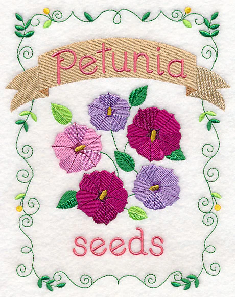 Country Charm Seed Packet - Petunia - Image 2