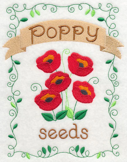 Country Charm Seed Packet - Poppy - Image 3