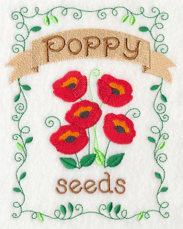 Country Charm Seed Packet - Poppy - Image 4