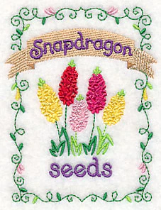 Country Charm Seed Packet - Snapdragons - Image 5