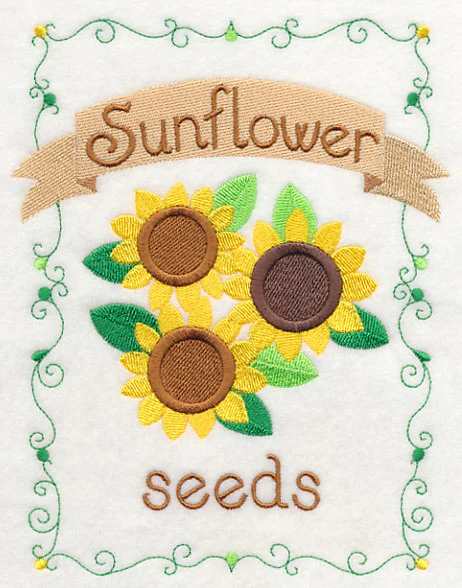 Country Charm Seed Packet - Sunflower - Image 2