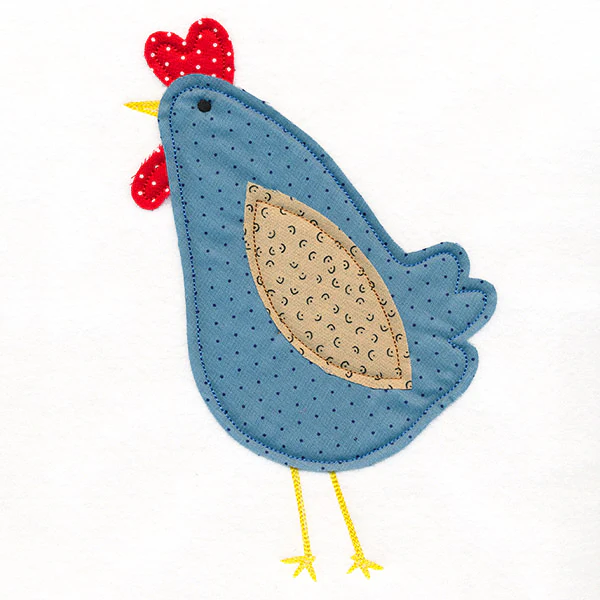 Country Chicken (Crafty Cut Applique) - Image 4