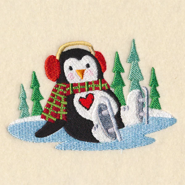 Country Christmas Penguin - Image 4