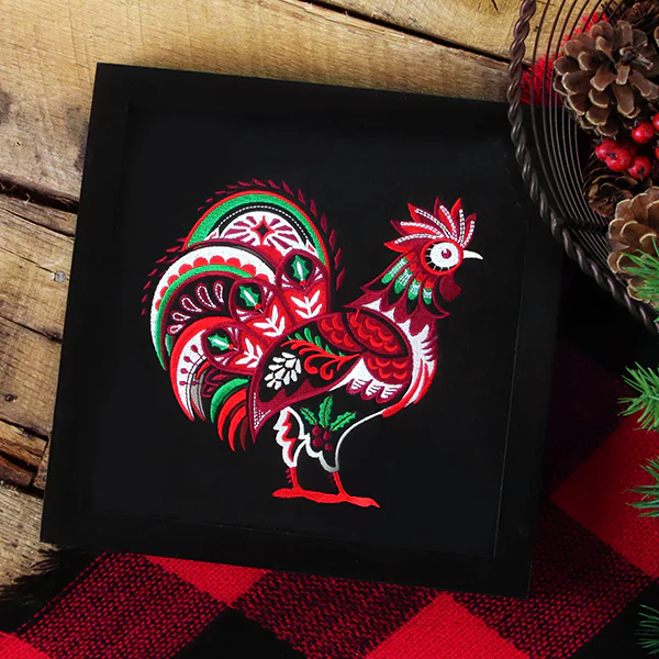 Country Christmas Rooster - Image 10