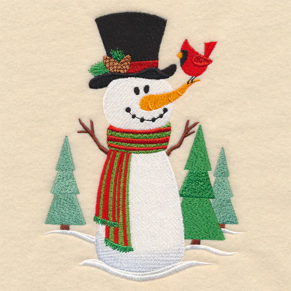 Country Christmas Snowman - Image 2