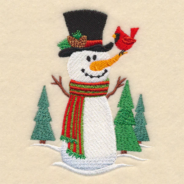 Country Christmas Snowman - Image 3