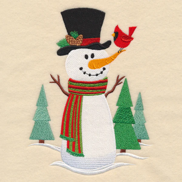 Country Christmas Snowman - Image 4