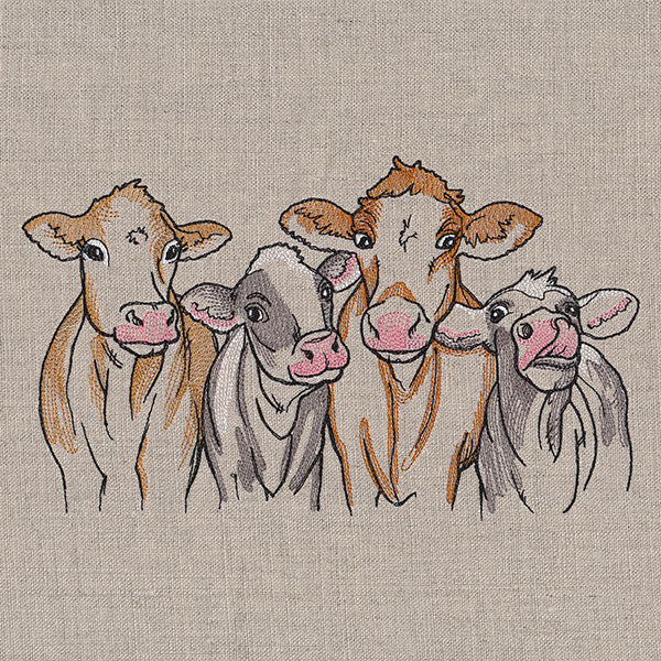Country Cow Border - Image 2