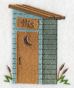 Country Outhouse - His - Image 2