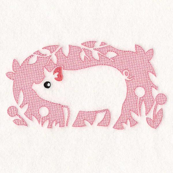 Country Pig (Embossed) - Image 10