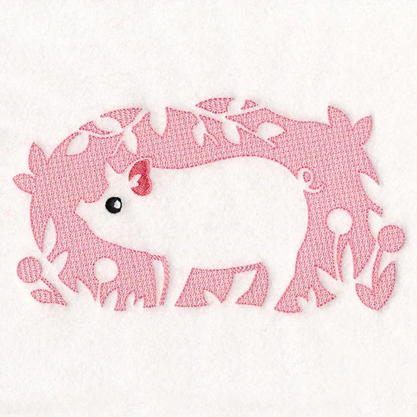 Country Pig (Embossed) - Image 7
