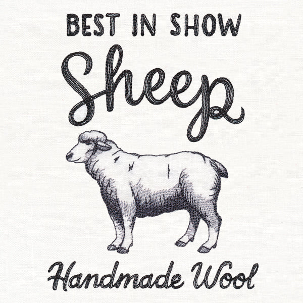 County Fair Sign - Best in Show Sheep - Image 3