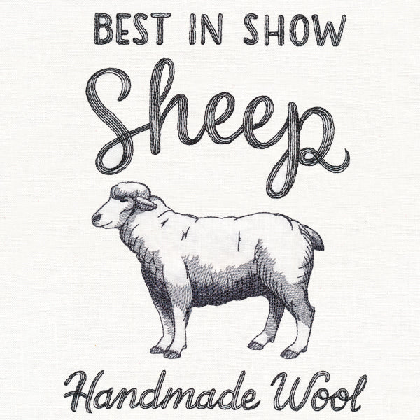County Fair Sign - Best in Show Sheep - Image 5