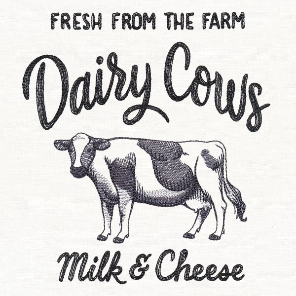 County Fair Sign - Dairy Cows - Image 2