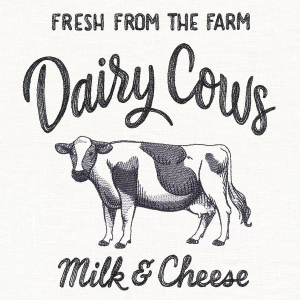 County Fair Sign - Dairy Cows - Image 5