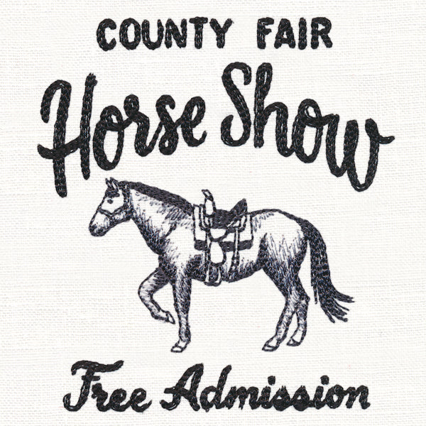 County Fair Sign - Horse Show - Image 4