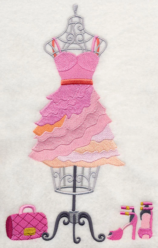 Couture Dress Form - Layered Dress - Image 5