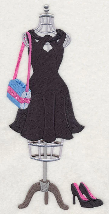 Couture Dress Form - Little Black Dress - Image 2