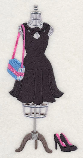 Couture Dress Form - Little Black Dress - Image 4