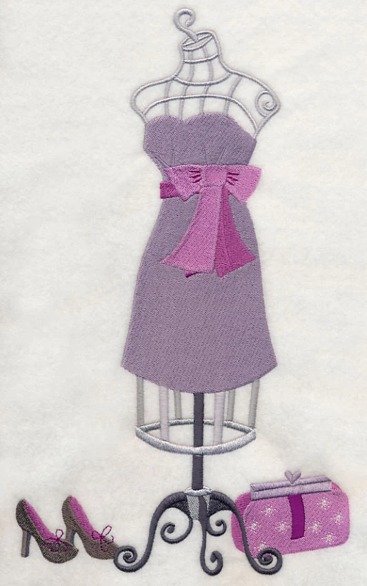 Couture Dress Form - Pink Bow Dress - Image 5