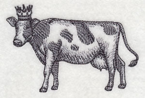 Cow in Crown - Image 3