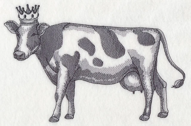 Cow in Crown - Image 4
