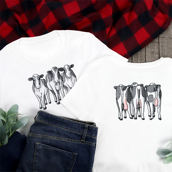 Cow Trio - Front - Image 4