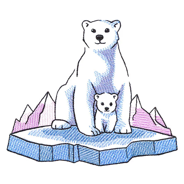 Cozy Arctic Polar Bears - Image 5