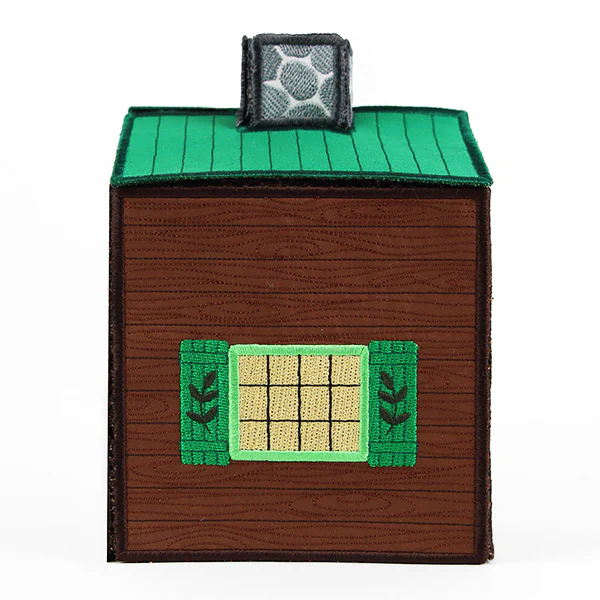 Cozy Cabin Tissue Box (In-the-Hoop) - Image 7
