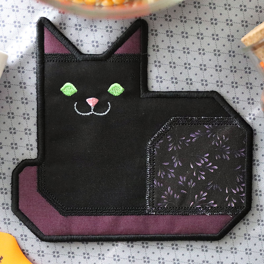 Cozy Cat Trivet (In-the-Hoop) - Image 5