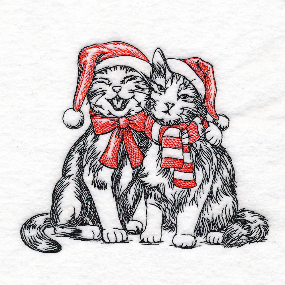 Cozy Christmas Kitties - Image 3