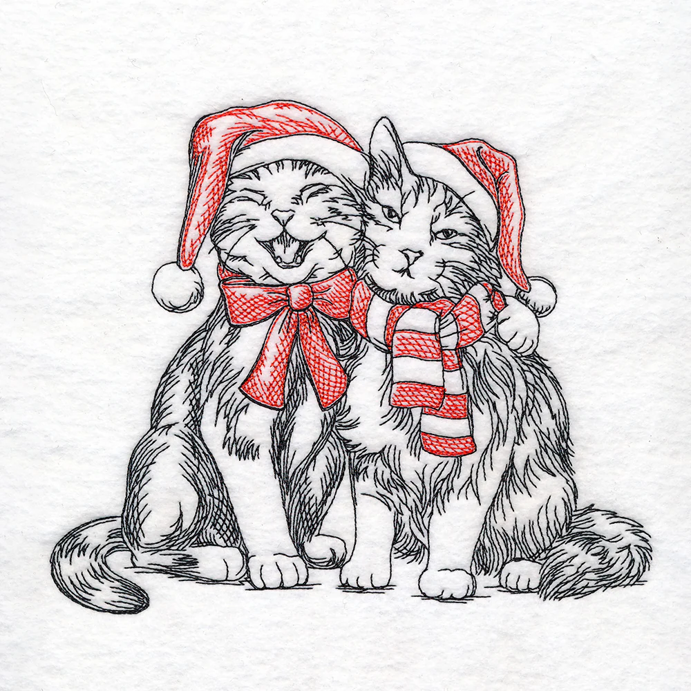 Cozy Christmas Kitties - Image 4