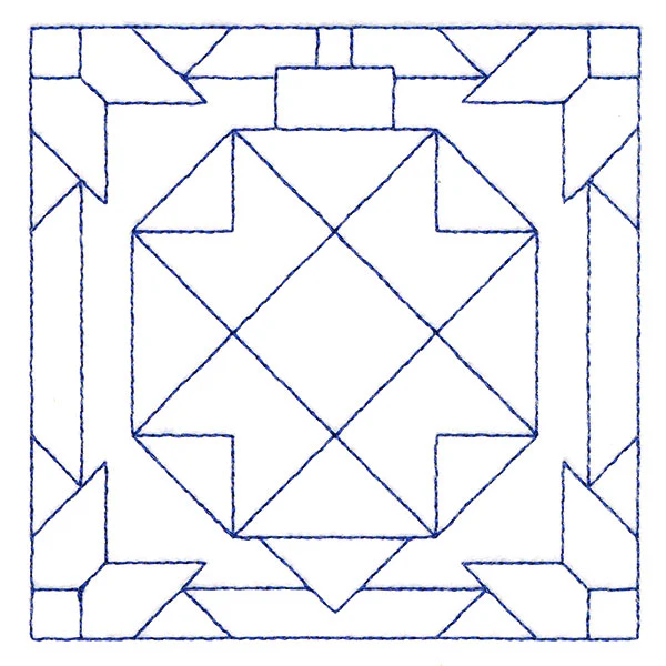 Cozy Christmas Quilting Square - Ornament (Double Run) - Image 5