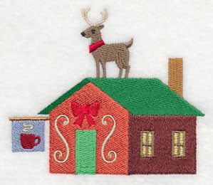 Cozy Christmas Village Cocoa Shop - Image 2