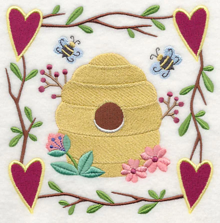 Cozy Country Garden Bees - Image 3