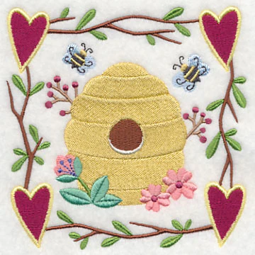 Cozy Country Garden Bees - Image 4
