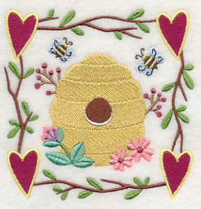 Cozy Country Garden Bees - Image 5